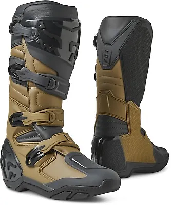 Fox Racing Comp X Mens MX Offroad Boots Dark Khaki • $213.29