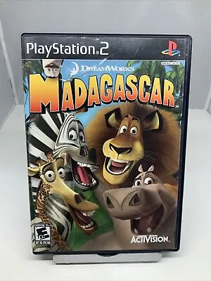 Madagascar (Sony PlayStation 2 2005) - Cover Art And Disc Only • $2.99