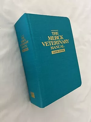 The Merck Veterinary Manual By Susan E. Aiello (1998 Hardcover Revised) • $6.95