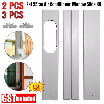 2/3x Portable Window Slide Kit Plate + Screws For Air Conditioner • $19.88