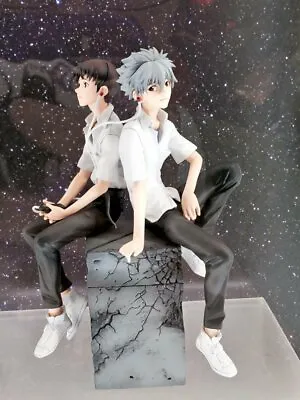 $58.99 • Buy Anime Neon Genesis Evangelion Nagisa Kaworu ＆ Ikari Shinji Figure Without Box
