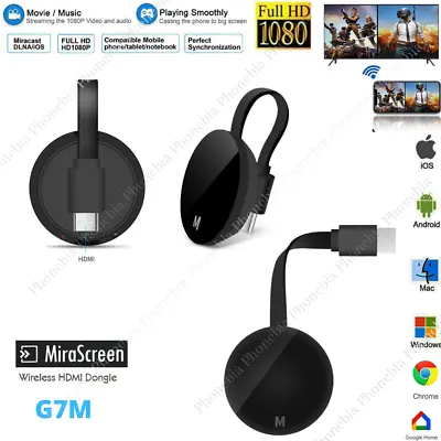 1080P HD Miracast Wifi Display TV Mirror Screen Dongle Wireless Display Receiver • $7.72