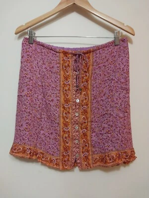 $45 • Buy Arnhem Island Mini Skirt In Amethyst/purple - Size 12