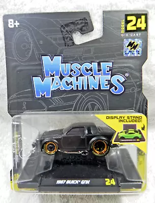 2023 Muscle Machines Chase  1987 Buick Gnx Gold Wheels #24  1/64 Vhtf Rare! • $5