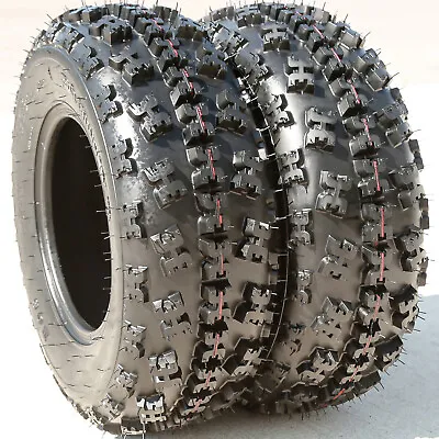 $82.93 • Buy 2 Forerunner Eos Front 22x7.00-10 22x7-10 33F 6 Ply AT A/T ATV UTV Tires