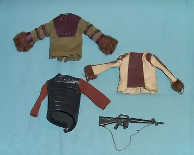 Vintage Mego Pota PLANET OF THE APES CLOTHES LOT 24 Cornelius Soldier Ape Lizard • $49.92