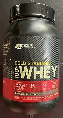 Optimum Nutrition 100% Whey Protein Double Rich Chocolate Exp. 6/25 • $42.25