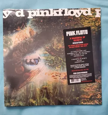 Pink Floyd  A Saucerful Of Secrets  180 Gram Lp Sealed    Beautiful!!  Look!!! • $18.99