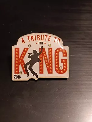 A Tribute To The King  Elvis 2016 Pin Lights Up Works • $8.65