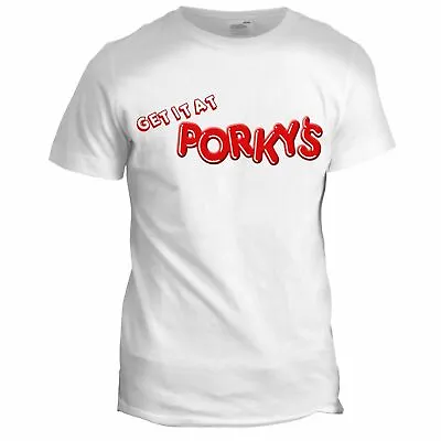 £6.99 • Buy Porky Classic T-Shirt  Retro 80s Comedy Film TV Movie USA Mens Teen Gift Dad 