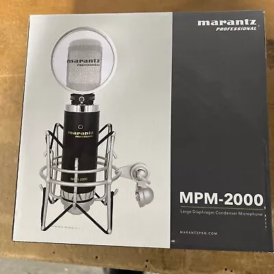 Maratanz MPM-2000 Professional Large Diaphragm Condenser Microphone (with Case) • $125