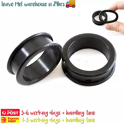 1 Pair Flexible Silicone Tunnel Plug Ear Piercing Gauge Stretcher Ring Lobe • $8.99