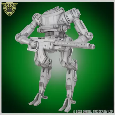 Mechanized Infantry Mech Warrior - 28mm Scifi Robot Walker Resin Konflikt 47 • $13.67