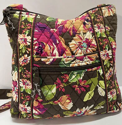 Vera Bradley Hipster Crossbody Bag Purse ENGLISH ROSE Retired • $19.99