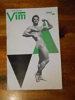 VIM Bodybuilding Muscle Beefcake Magazine VINCE GIRONDA 6-59 • $29.99