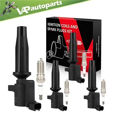 4 For 2013-2020 Ford Fusion 2.5L L4 Ignition Coil & Spark Plug • $39.99
