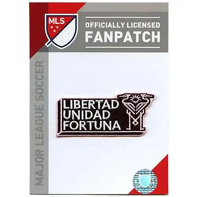 International Miami MLS Patch Libertad Unidad Fortuna Embroidered Iron On • $14.99