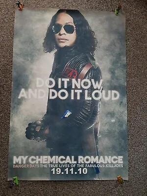 My Chemical Romance True Lives Of The Fabulous Killjoys Fabric Poster 35.4 X 24  • £12