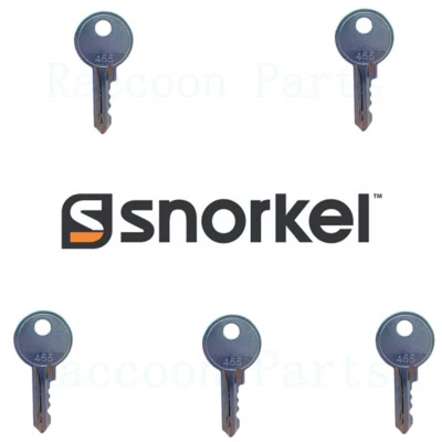 $8.95 • Buy 5 Snorkel Lift Ignition Keys And Skyjack Haulotte JLG Genie Bobcat Lift Models
