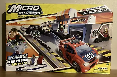 Micro Chargers Electronic Micro Racing Cars PRO RACING SYSTEM PIT STOP TRACK • $20