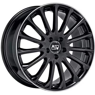 Alloy Wheel Msw Msw 30 85x19 5x112 Gloss Black+diamond Lip W19306502tga • $372