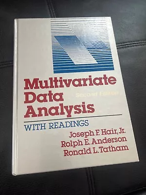 Multivariate Data Analysis : With Readings By Rolph E. Anderson Joseph F. Hair • $5
