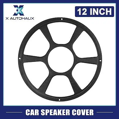 12 Inch Car Audio Speaker Hollow Mesh Sub Woofer Subwoofer Grill Cover AUTO • £8.99