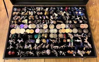 £180 • Buy CHARLES TYRWHITT * 190 - HUGE JOB LOT*- NOVELTY Cufflinks -ALL SINGLES & Display