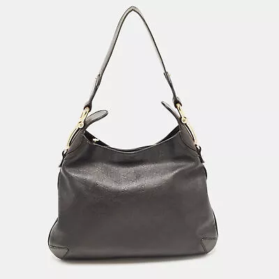 Gucci Black Guccissima Leather Pelham Horsebit Hobo • $525