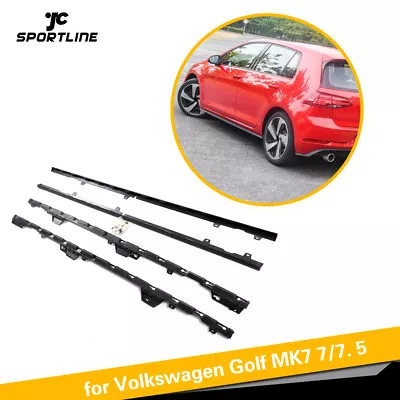 2PCS PP Side Skirts Bodykit Refit For Volkswagen VW GOLF VII 7 MK7 MK7.5 14-18 • $284.99