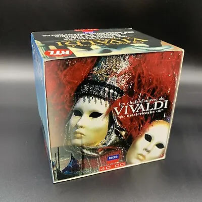 Vivaldi Masterworks Les Chefs-d'oeuvre De Vivaldi Decca 40 CD Box Set NEAR MINT • $179