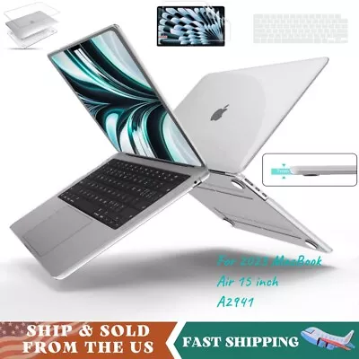 Hard Shell Case+Keyboard +Screen Protector A2941 M2 2023 For MacBook Air 15 Inch • $14.99