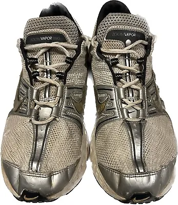 Vtg Rare Nike Zoomair #314441-101 Sz13 Athletic Sport Walk Run Train Silver Gold • $45