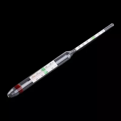 Glass Saltwater Hydrometer 1.000-1.060 Built-in Thermometer Temperature 0-40?? • £5.84