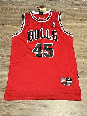Chicago Bulls #45 Michael Jordan 1994-95 Nike Jersey Men's Sz M Red NBA • $90