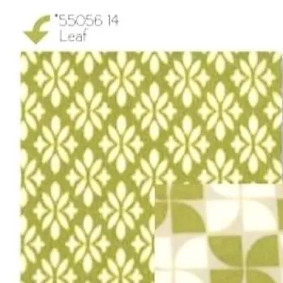 Long OOP Marmalade Yardage 1.50 Metres Leaf Green Florettes By Bonnie & Camille • $27.40