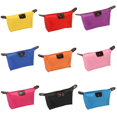 Travel Cosmetic Bag Beauty Purse Makeup Holder Pouch Wash Bag Organizer Toiletry • £2.29