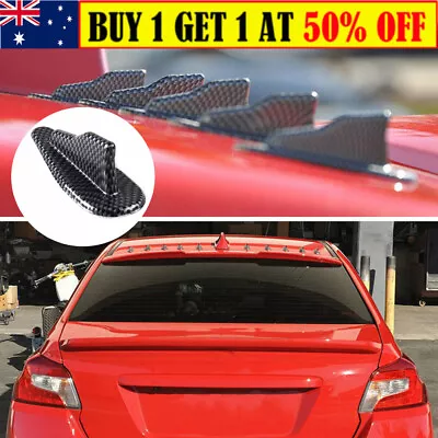 Cars Universal ABS Roof Shark Fins Spoiler Wing For Vortex Generator EVO Style • $9.49