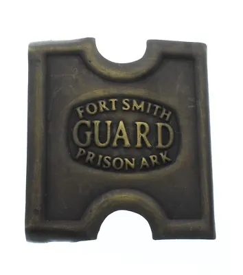 Anson Mills Belt Buckle Fort FT Smith Guard Prison Ark Solid Brass Reenactments • $24.99