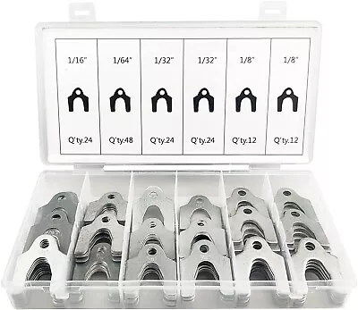 144 Pieces Auto Alignment Body Shim 1/16  1/64  1/32  1/8  Alignment Shims NEW • $21.93