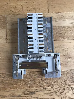 £149.99 • Buy Merlin Gerin Pan Distribution Board Box Fuse 8 Way 3 Phase Busbar