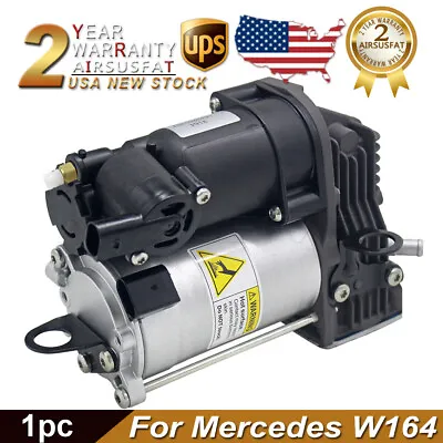 ⭐⭐⭐⭐⭐For Mercedes Benz W164 X164 GL450 GL550 Air Suspension Compressor Pump US • $128.50