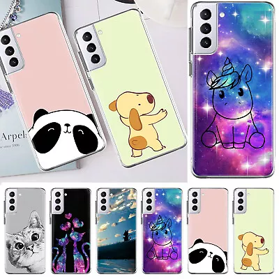 Cartoon Cover Lovely Animals Phone Case For Samsung Galaxy A14 A15 A05S S24 S23 • $7.89