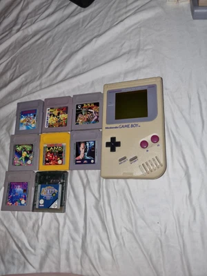 $195 • Buy Nintendo Gameboy With Games Tetris Zelda Donkey Kong Super Mario Dragon Ball...