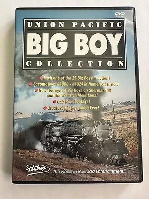 Union Pacific Big Boy Collection (DVD) Pentrex Steam 4000-4024 UP Locomotive • $19.95