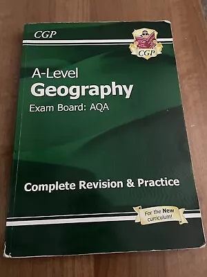 AQA Geography A Level Revision Guide CGP • £7