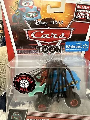 *disney Cars Toon - Rasta Mater - Walmart Exclusive - Monster Truck Mater* • $29