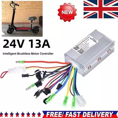 24V 250W Control Brushless Motor Controller Kit For Electric Bicycle Scooter • £15.59