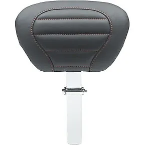 MUSTANG 79012AB Deluxe Touring Driver Backrest Red Stitching • $295