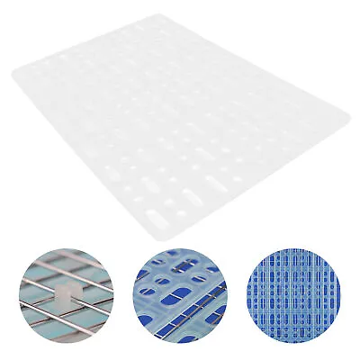 For Cage Foot Pad Accessories Pet Supply Rabbit Mat Animal Guinea Pig • £7.48